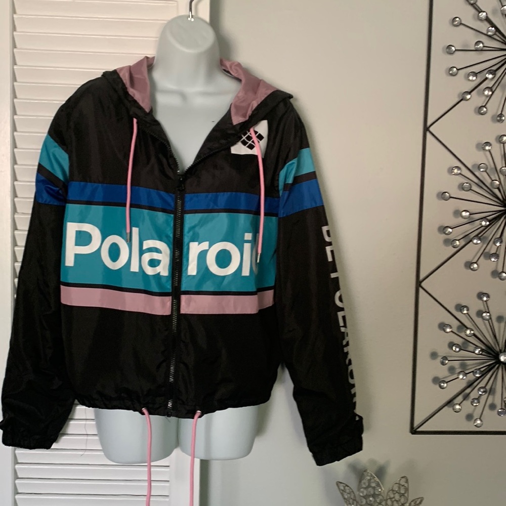 Polaroid Unisex Windbreaker Jacket. Size M.